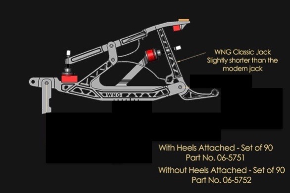 Taffijn Wessell Nickel & Gross Aeolian T2 - heels not attached