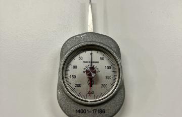 Taffijn Druktoetsmeter 50 - 250 gr.